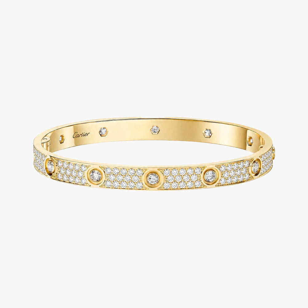 Cartier Rainbow Love Bracelet (White)