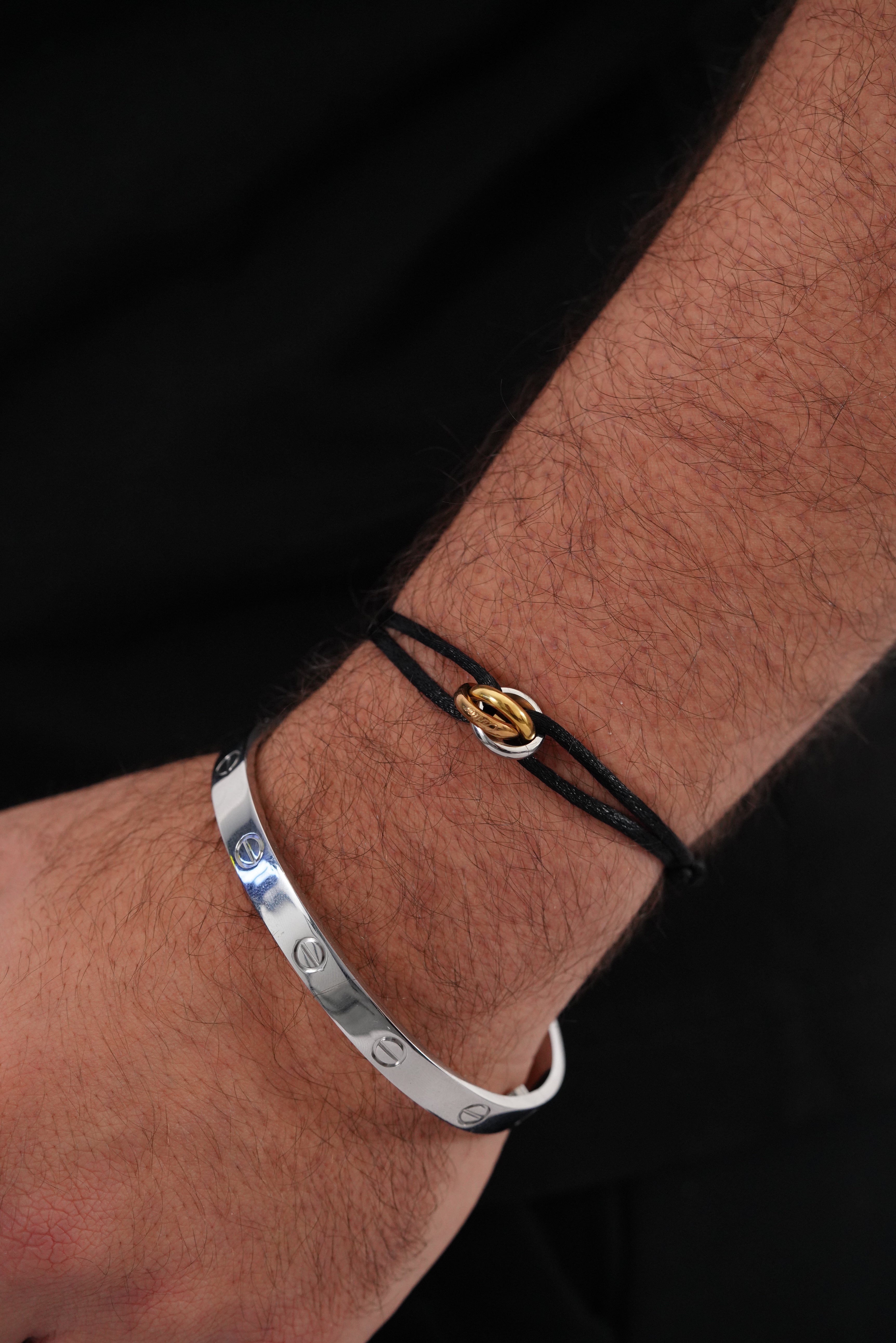 Unisex Cartier Trinity Bracelet