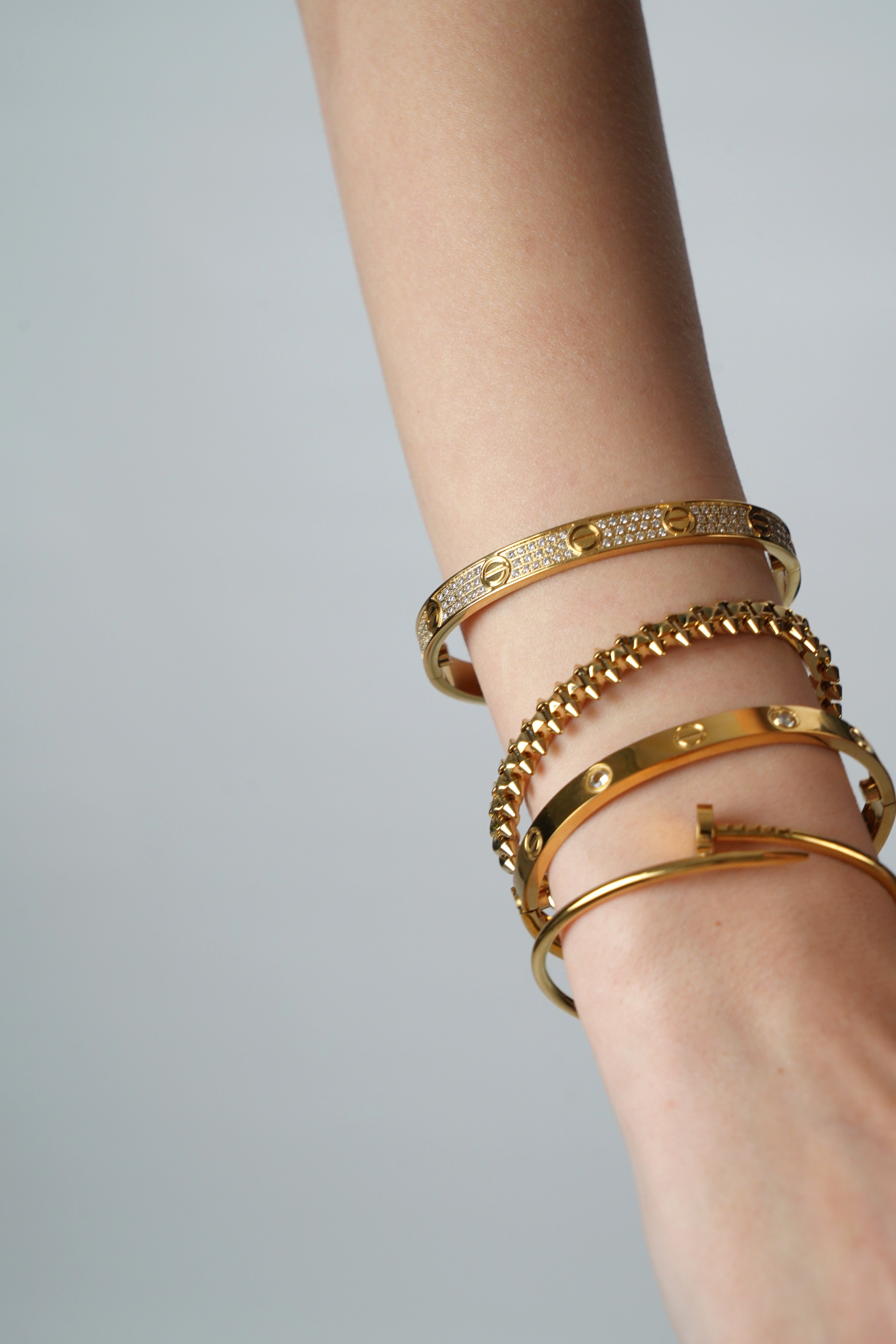 Cartier Paved Love Bracelet