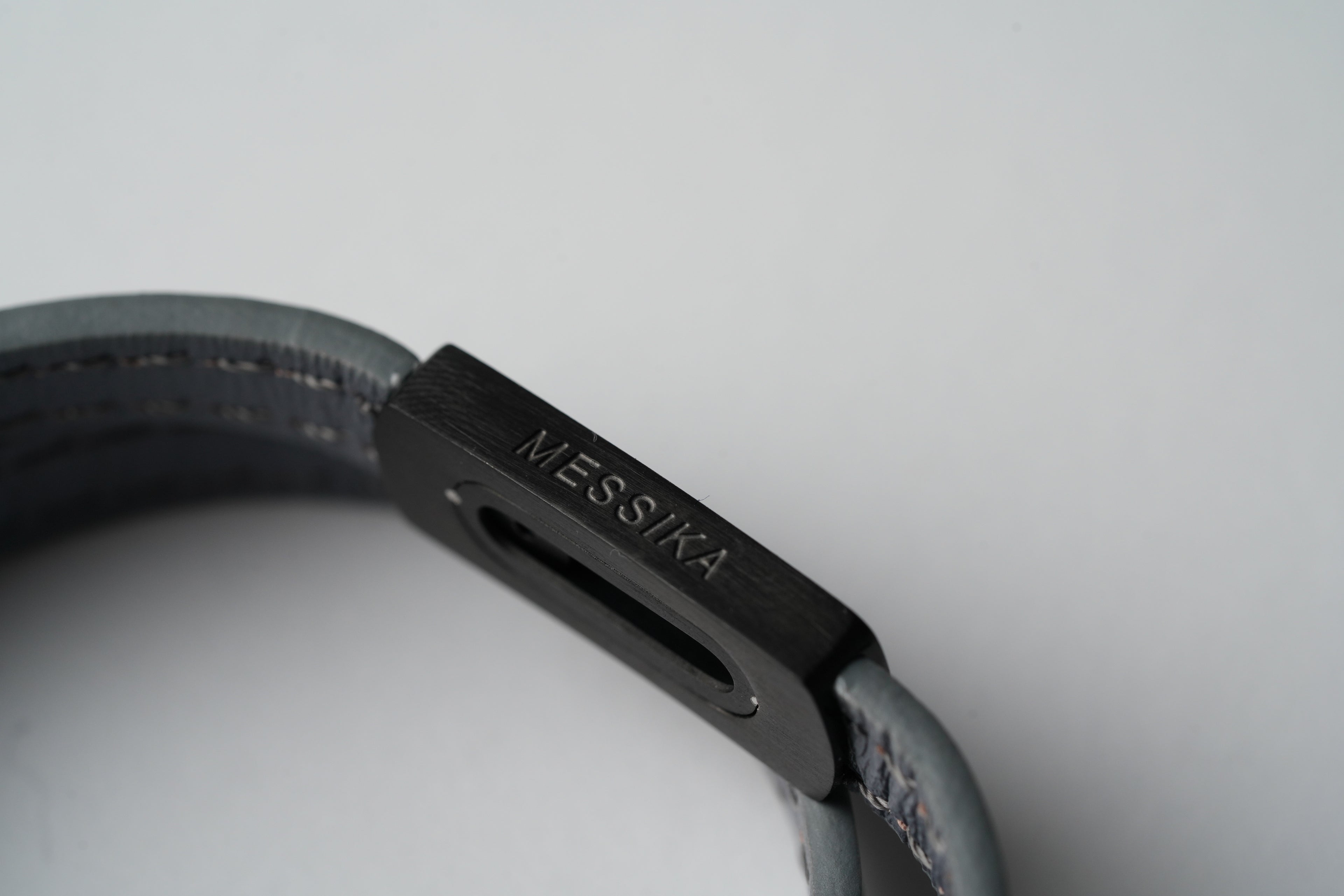 Male Messika Leather Bracelet