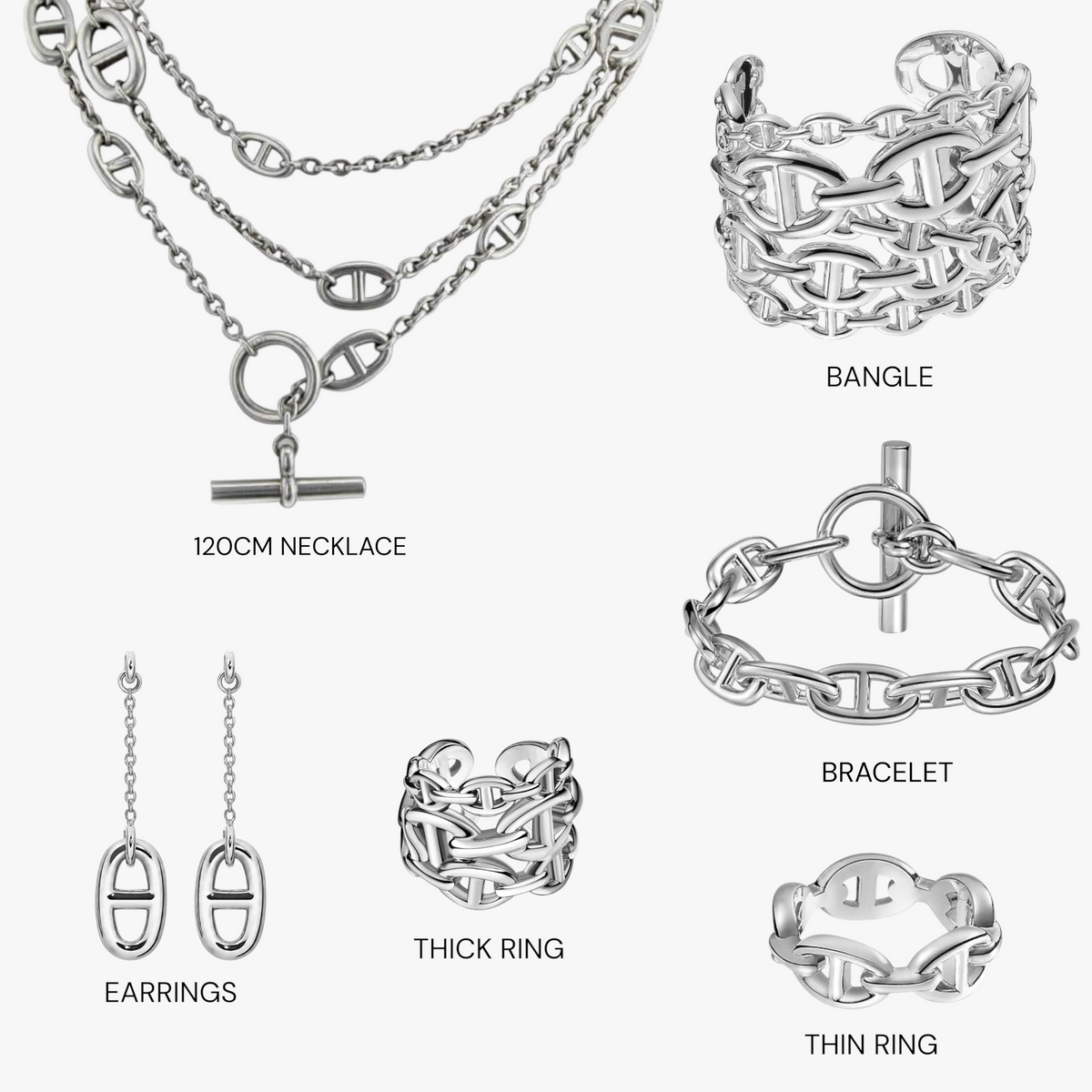 Hermes Chained Anchor Bundle