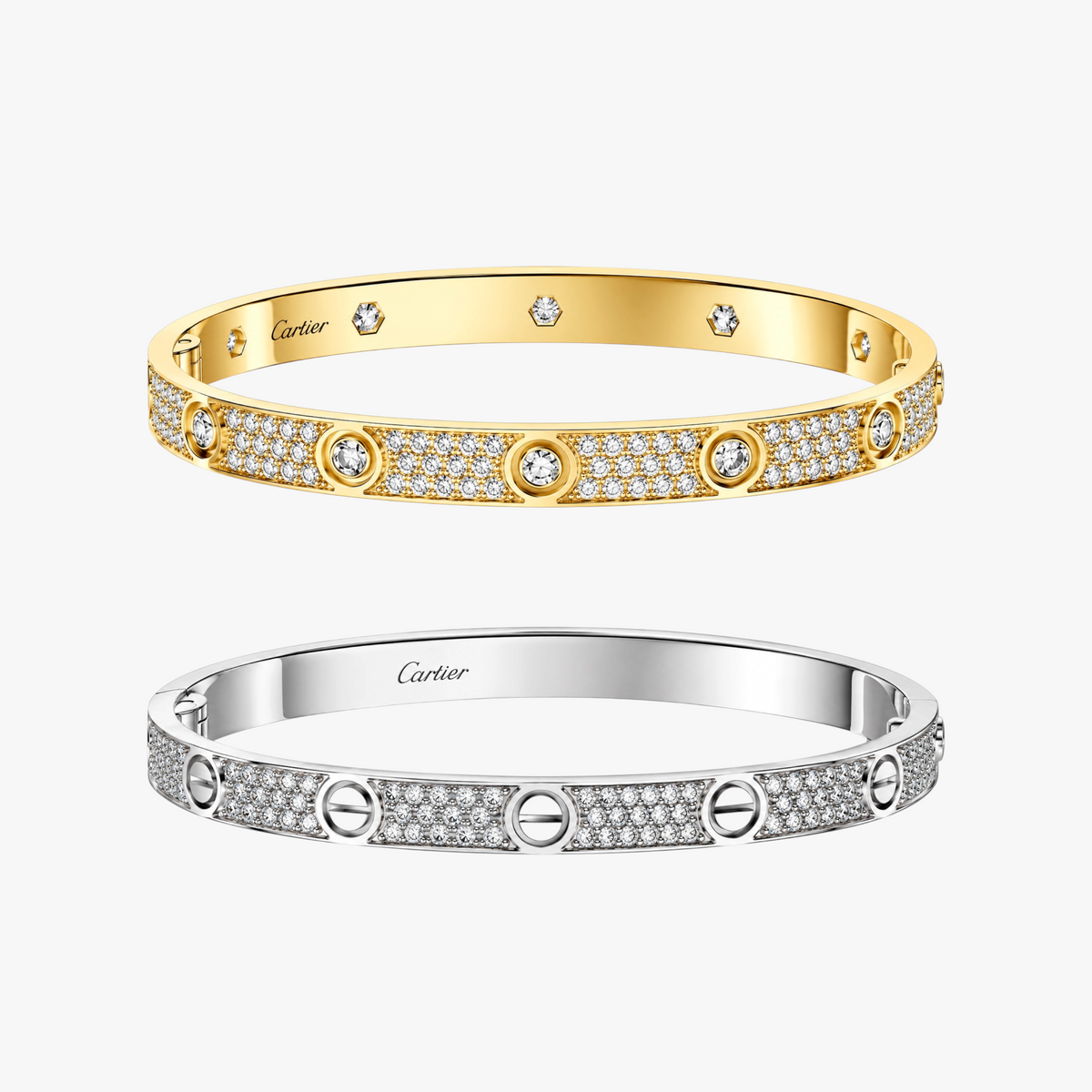 Cartier Full Diamond Love Bracelet