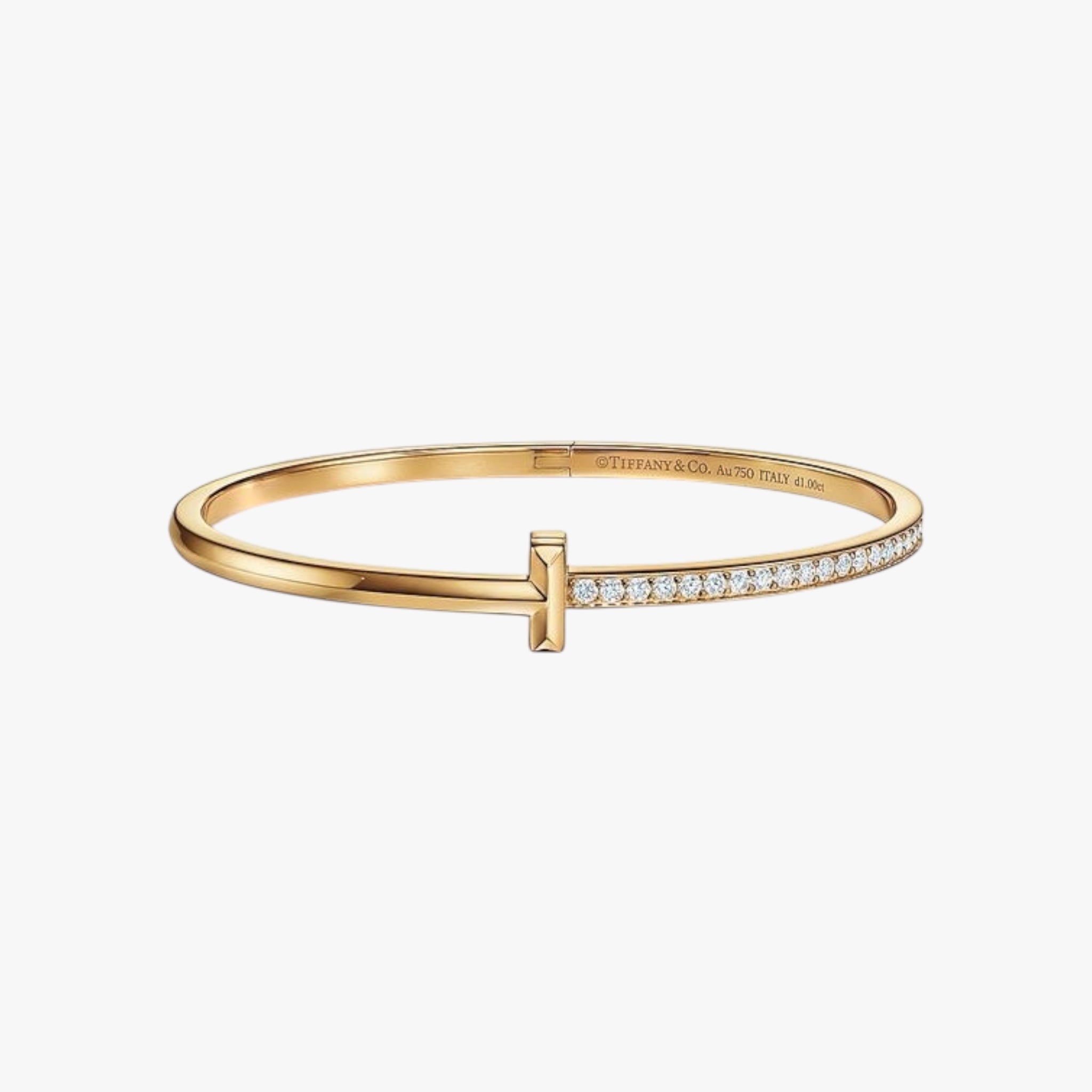 Tiffany Thin Pavé Bangle